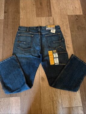 Ariat Men’s Dark Blue Relaxed Fit Bootcut Jeans